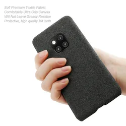 Funda Tela Huawei Mate 20 Pro Retro Antigolpes Delgado