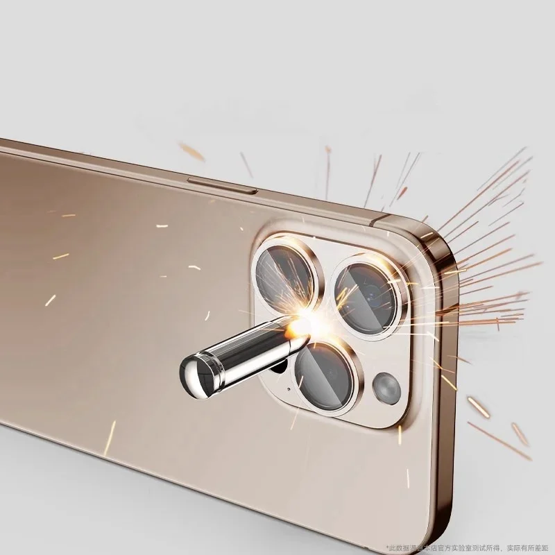 Protector de cámara de Metal para IPhone 16 Pro Max, carcasa de aleación, cristal Protector de lente para IPhone 16Pro, tapa de lente trasera - imagen 3