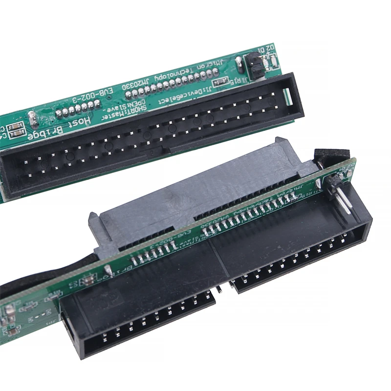 Adaptador SATA a IDE 2,5 "SATA hembra a 3,5" IDE macho convertidor 40 PIN Puerto 1,5 Gbs 2,5 a 3,5 IDE compatible con ATA 133 100 HDD CD DVD - imagen 4