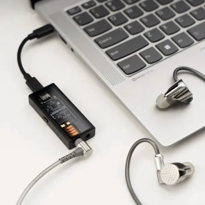 Amplificador de auriculares portátil Questyle M15i ES9281AC Chip USB DAC AMP alta resolución 32 bits 768kHz PCM amplificador de potencia de auriculares regalos - imagen 3