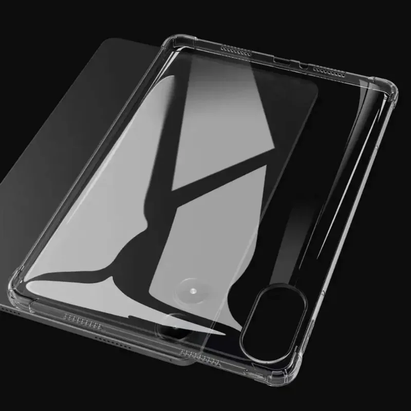 Airbags de TPU suave para Redmi Pad Pro 12,1 pulgadas 2024 funda para Xiaomi Poco Pad 12,1 2024 funda trasera de silicona transparente para tableta - imagen 2