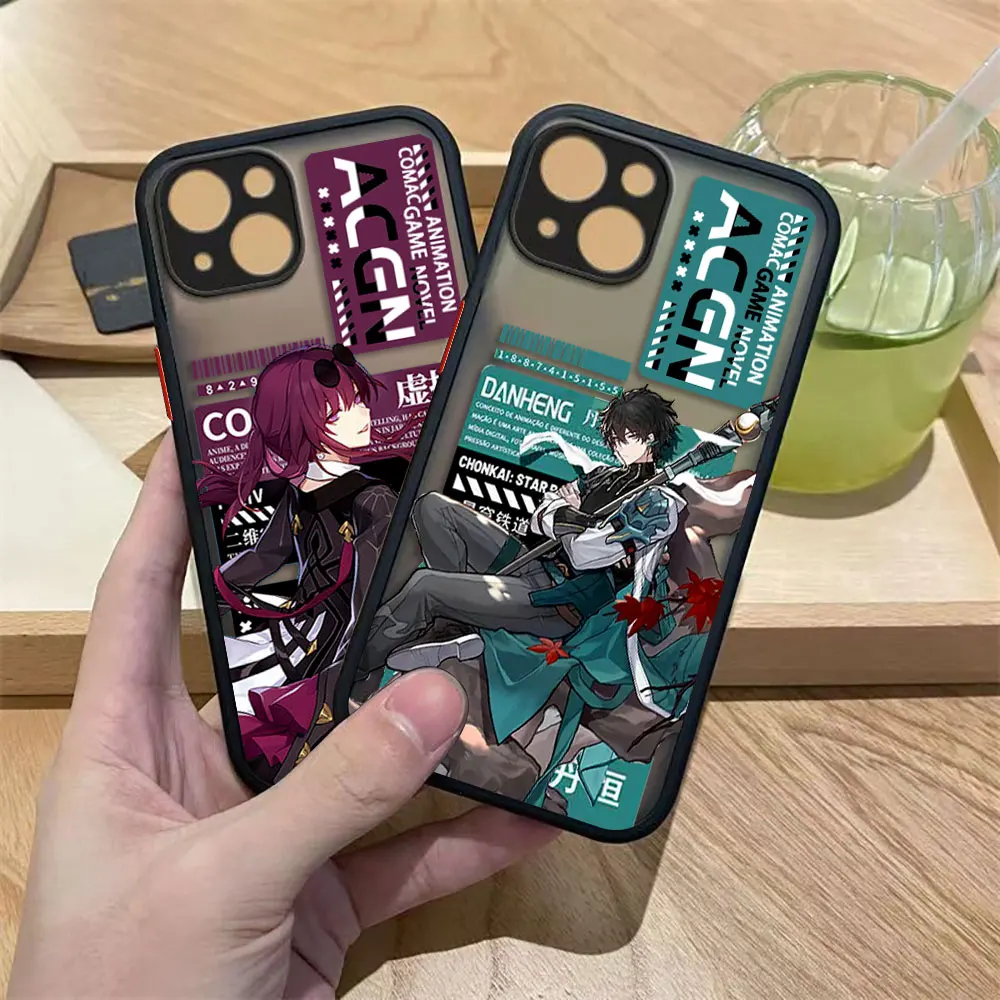 Kafka Dan Heng Honkai Star Rail funda de teléfono mate para Xiaomi 10T 11 11T 12 12X 12S 12T F4 F5 M3 M4 X3 X4 X5 GT NFC PRO TPU - imagen 3