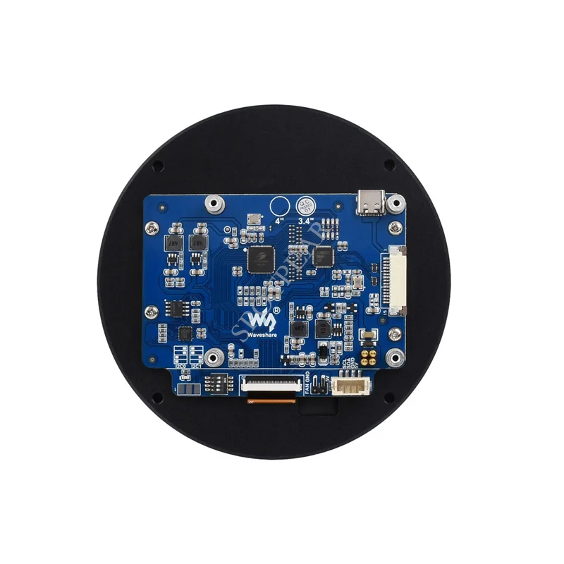 Raspberry Pi 3,4 pulgadas MIPI DSI pantalla LCD redonda IPS pantalla táctil capacitiva 800 × 800 para Pi 4B/3B+ - imagen 5