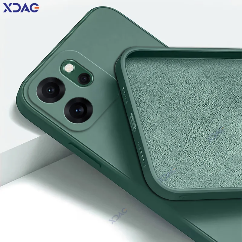 Fundas protectoras suaves anticaídas a prueba de golpes para OPPO Reno14 F Reno 14F CPH2743 6,57 "fundas cuadradas originales de silicona líquida para teléfono - imagen 3