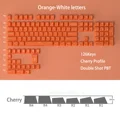 Orange-white letters