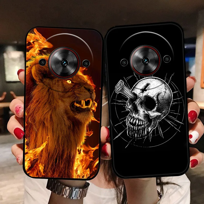 Para ZTE Nubia Focus 5G funda trasera de silicona suave a la moda para ZTE Blade A75 A 75 5G funda de teléfono BladeA75 5G etui Fundas bonitas - imagen 4