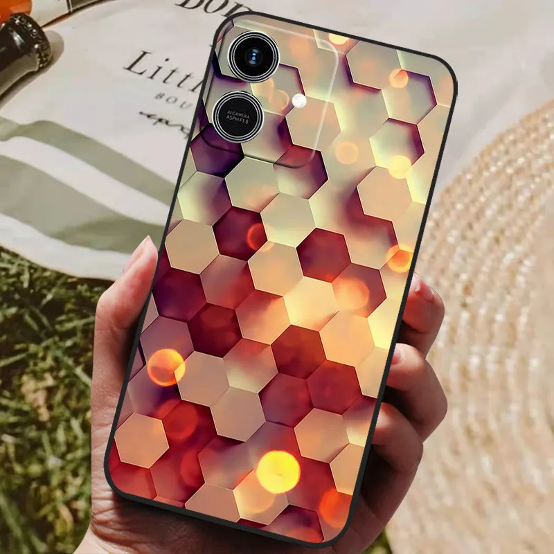Para Honor Play 10 Funda 6,74 "nueva moda Linda funda de silicona suave de lujo con dibujos animados para Honor Play10 ELA-LX3 Funda a prueba de golpes Coque - imagen 5
