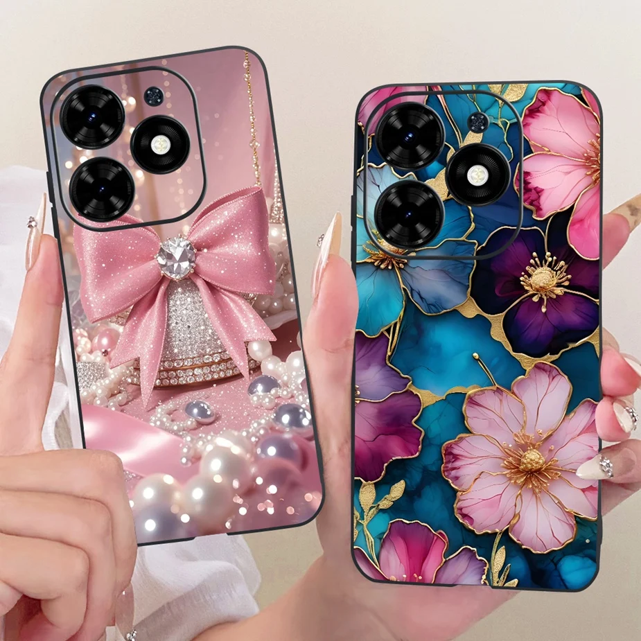 Para Infinix Hot 40i funda X6528B Cool Dragon pintado funda suave TPU funda de teléfono para Infinix Hot 40 Pro X6837 Hot40 Hot40i 4G Shell - imagen 3