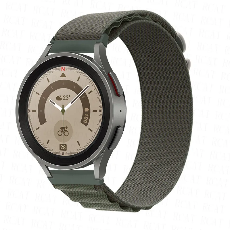 Correa Alpine loop de 20mm y 22mm para Samsung Galaxy Watch 6/4 classic/5 pro/active 2/Gear S3, pulsera Huawei watch GT 2/2e 3 pro band