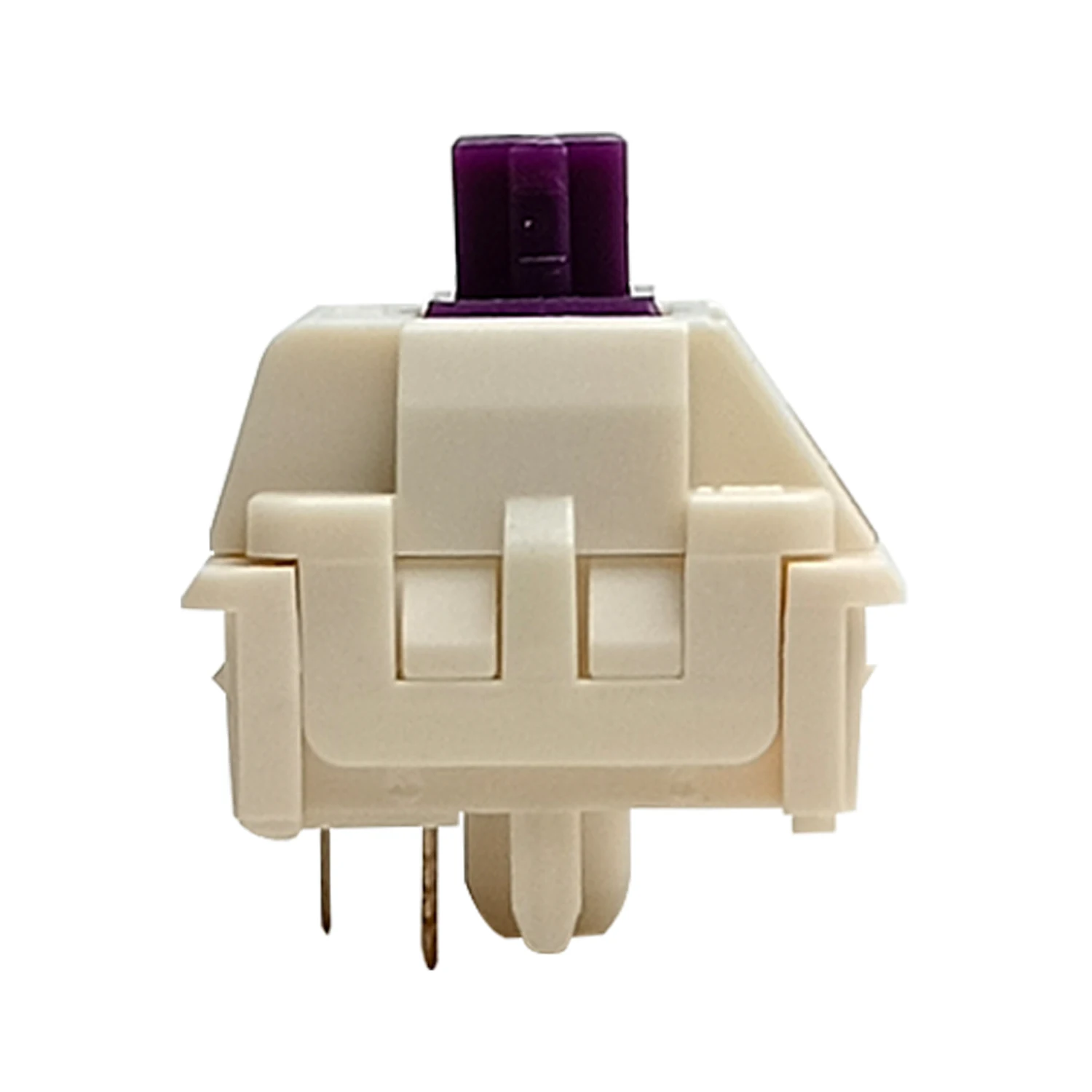 JERRZI-interruptores lineales de lluvia y viento, Teclado mecánico personalizado prelubado de 5 pines, intercambiables en caliente, interruptores MX de 5 pines y 40g