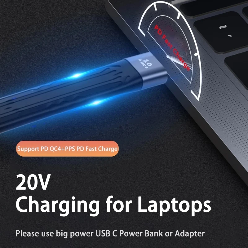 Cable USB-C USB 3.1 Gen2 USB 3.0 A hembra/macho a tipo C macho sincronización cargador rápido Cable de datos 10Gpbs - imagen 3