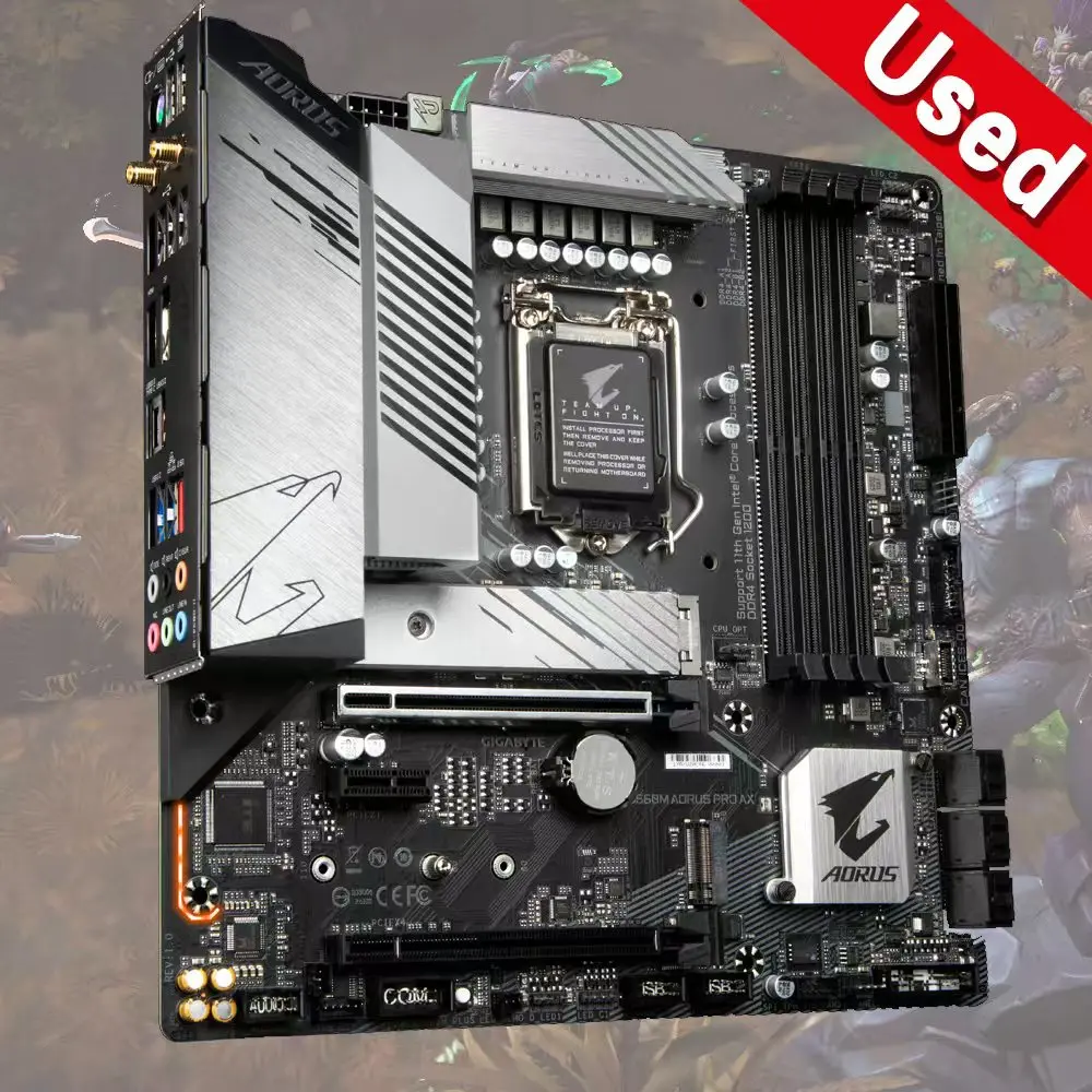 Placa base Gigabyte B560M AORUS PRO AX 128GB LGA 1200 DDR4 Micro ATX - imagen 2
