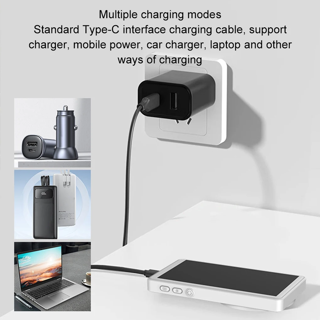 Pantalla de Monitor inalámbrico T1 para cámara trasera de teléfono, pantalla de Monitor magnético para teléfono inteligente, Selfie, Vlog, transmisión en vivo, grabación de vídeo - imagen 3