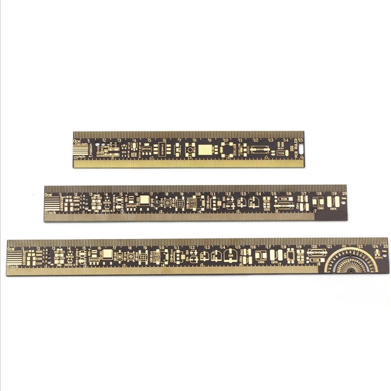 Regla de PCB, regla de placa de circuito, Unidad de paquete de inmersión dorada, ingeniería electrónica, compañero de ingeniero - imagen 2