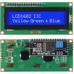 Módulo Adaptador I2C LCD 1602 Azul para Arduino UNO R3 MEGA2560