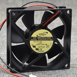 Ventilador ADDA 8025 DC 24V 0.38A Refrigeración