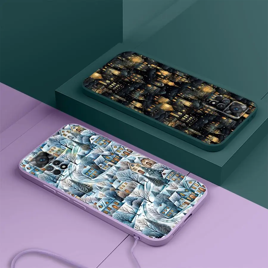 Funda blanda para Xiaomi Redmi Note 10 11 Pro 10 11s 12s 10Lite 14 Pro Plus 13 12 ProPlus Warm House - imagen 3