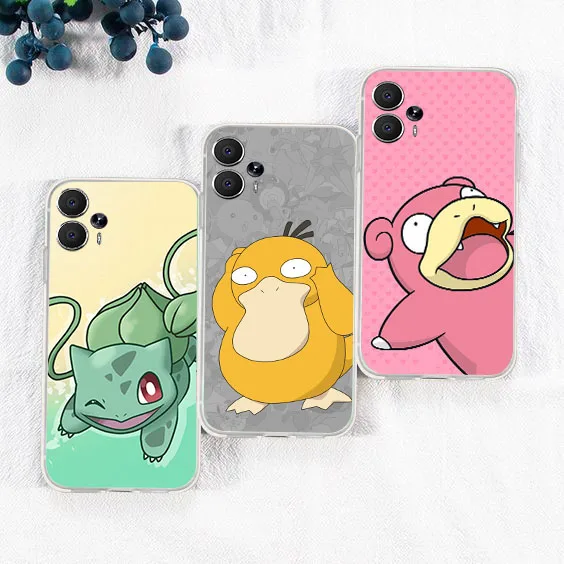 BD-51 Pokemon funda transparente para Moto G13 E6I E22 G82 G40 G10 G200 E22I E6S E30 G23 E40 Edge 20 S30 potencia de fusión - imagen 3
