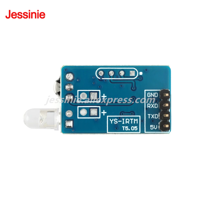 Módulo de codificación de decodificación infrarroja, receptor y transmisor remoto por infrarrojos, comunicación en serie inalámbrica, código NEC - imagen 2