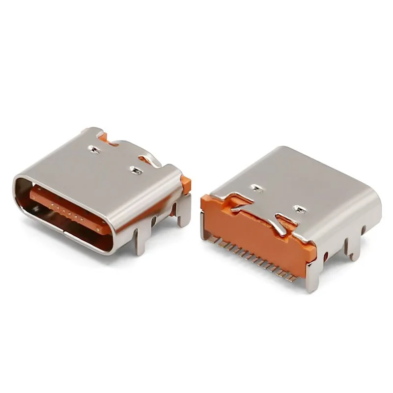 10 Uds USB-3.1 SMD 16Pin tipo C conector hembra interfaz USB C para puerto de carga de teléfono móvil toma DIY - imagen 5