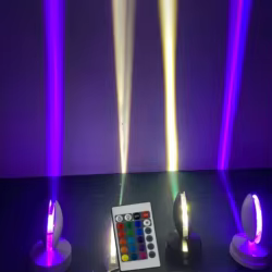 Lámpara de pared LED RGB – Luz decorativa blanca y cálida