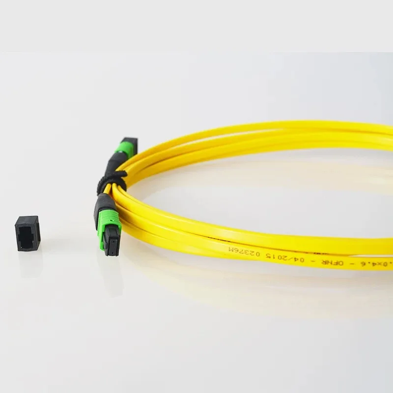 Cable de conexión de fibra óptica MPO, 8 núcleos monomodo tipo A SM, cable redondo macho hembra, 1M, 3M, 5M, 10m, 15m20m, puente MPO/APC ftth 8C 3mm - imagen 3