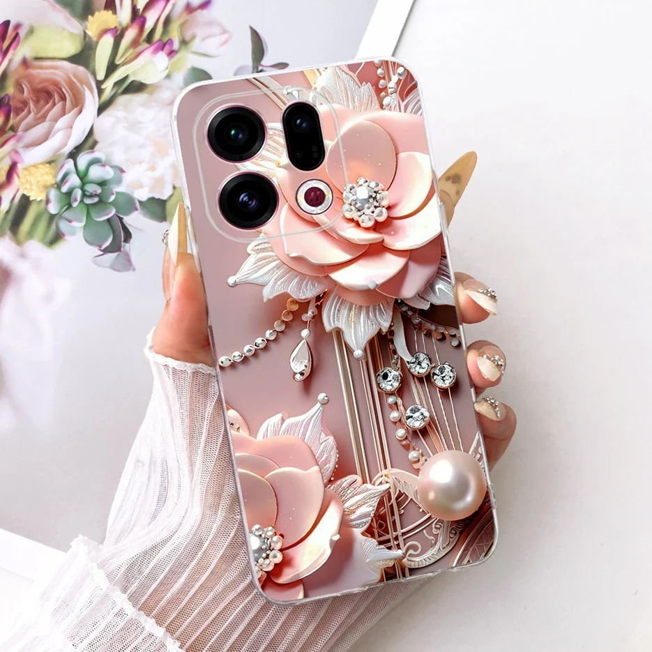 Para Oppo Find X9 5G funda CPH2797 elegante mariposa pintado funda suave funda de teléfono delgada para Oppo Find X9 Pro X9Pro FindX9 5G Shell - imagen 5