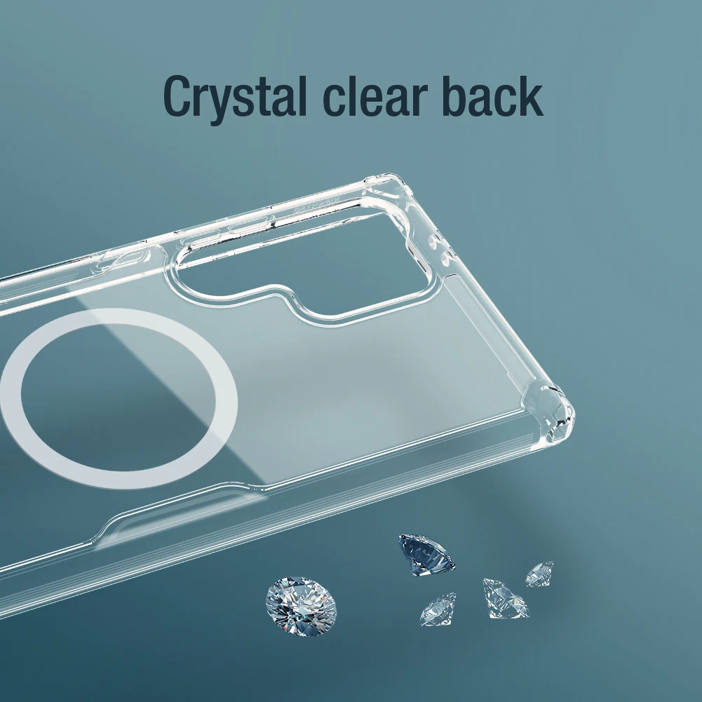 Funda Magnética Nillkin para Samsung Galaxy S24 Ultra / S24+ / S24 Compatible con Accesorios Magnéticos Air Bag Diseño De Cuatro Esquinas - imagen 4