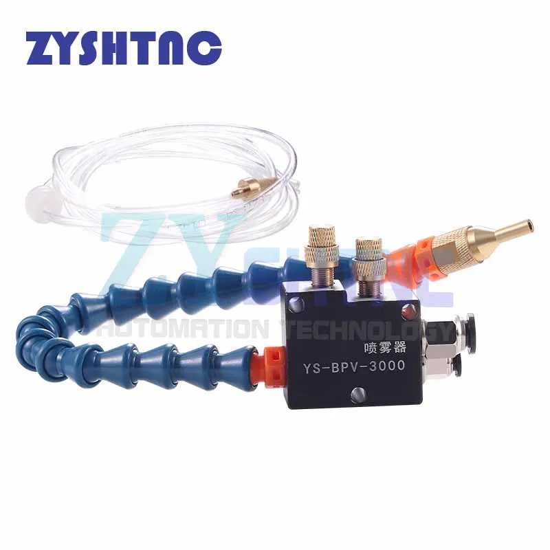 Bomba de refrigerante, pulverizador de niebla de aceite YS-BPV-3000, torno de lubricación CNC, fresadora, máquina de grabado, cabezal de boquilla, STR-01 de fluido de corte