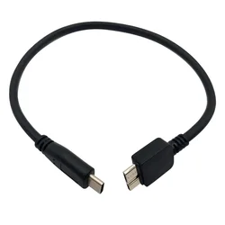Cable USB-C a Micro-B 25 cm para Discos Duros Externos MacBook