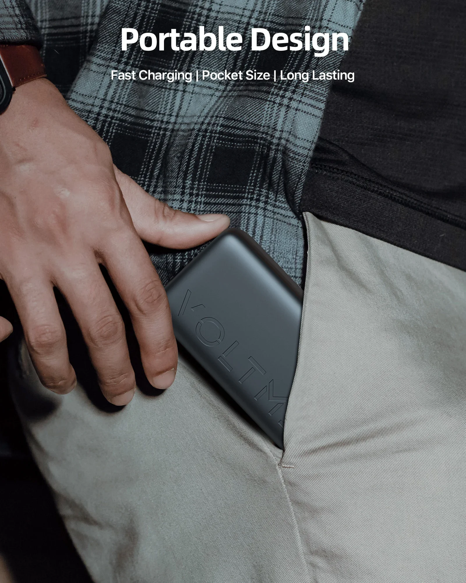 Voltme power bank Hypercore 10000mAh, cargador portátil, 35W PD, carga rápida, paquete de batería, para 15 Pro Max/iPad Pro/Samsung S24 - imagen 5