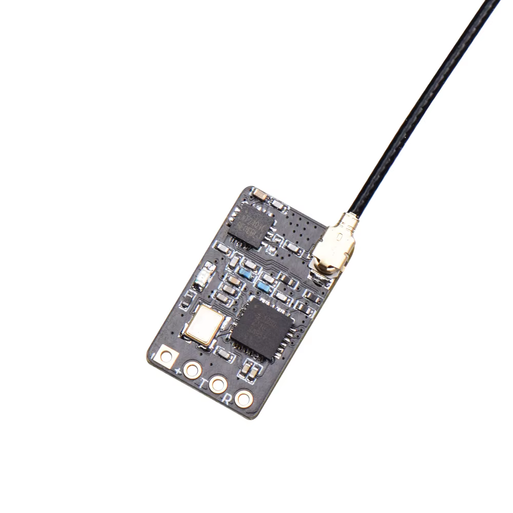 JHEMCU ExpressLRS RX24T 2,4G ELRS Radio Nano receptor de largo alcance para FPV Racing Freestyle Drones piezas de bricolaje LR4 LR5 - imagen 4