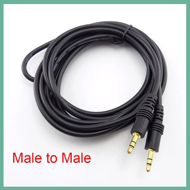 1,5/3/5/10/15/20M 3,5mm Cable de extensión de Audio estéreo macho a hembra para auriculares TV ordenador portátil MP3/MP4 auricular B6 - imagen 3