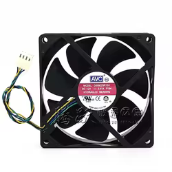 Para AVC DS09225R12H 9cm 9025 90mm 12V 0.41A 4 PWM ventilador de refrigeración capacidad de viento 90*90*25mm