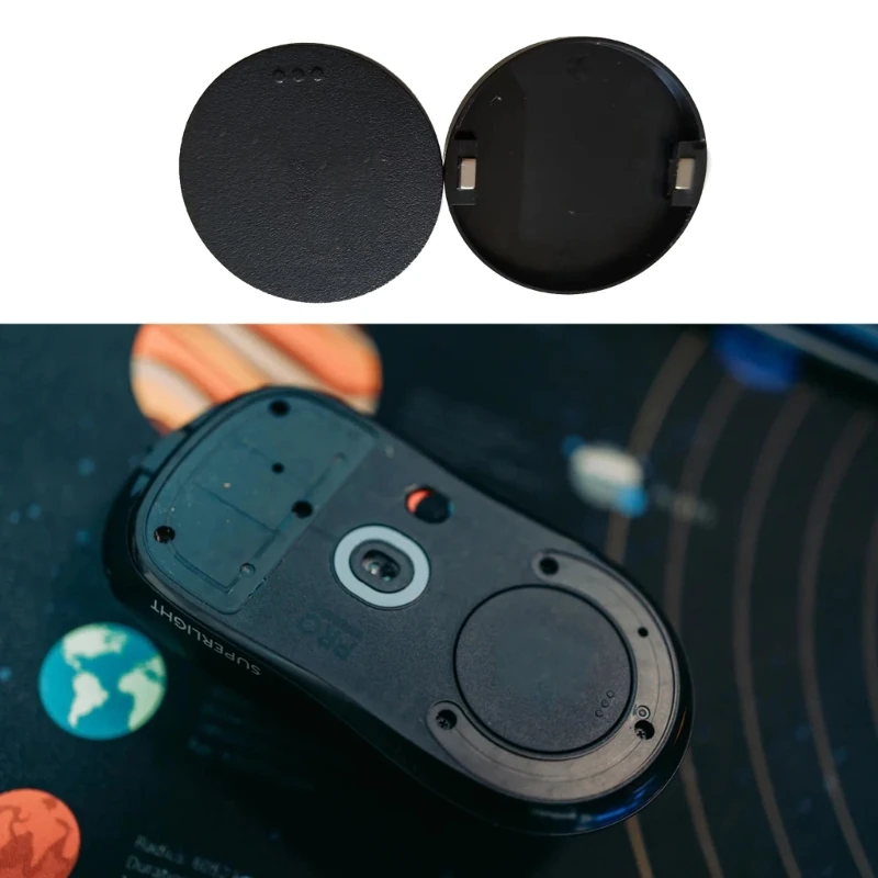 Recambio de cubierta de contrapeso de ratón para Logitech G PRO X, accesorios de ratón superligeros para juegos, extraíbles, nuevo