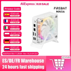 FIREBAT MN56 Mini PC AMD Ryzen 7 8745HS – 16GB DDR5 512GB SSD Gaming