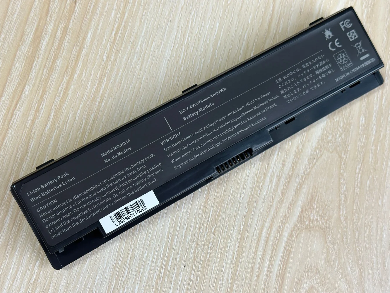Batería de 6600mAh para SAMSUNG N310 N311 N315 X118 300U 300U1A NP300U NP300U1A NP305U NP305U1A NP305U1Z N308 - imagen 3