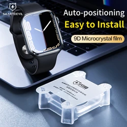 Protector Pantalla Apple Watch 8/7/SE/6/5/4 – Cristal Templado HD 41mm 45mm