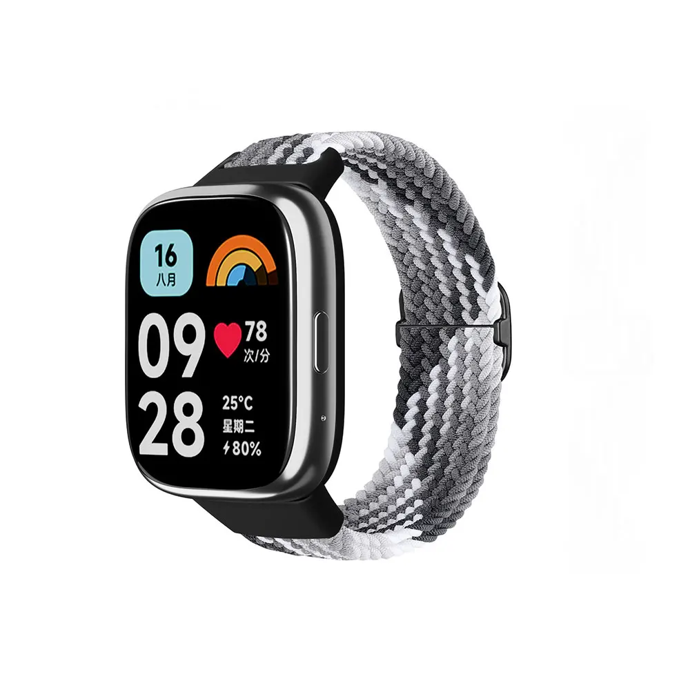 Correa de nailon para reloj Xiaomi Redmi Watch 3, accesorios de correas activas, correa de repuesto deportiva transpirable para Redmi 3 Lite - imagen 4