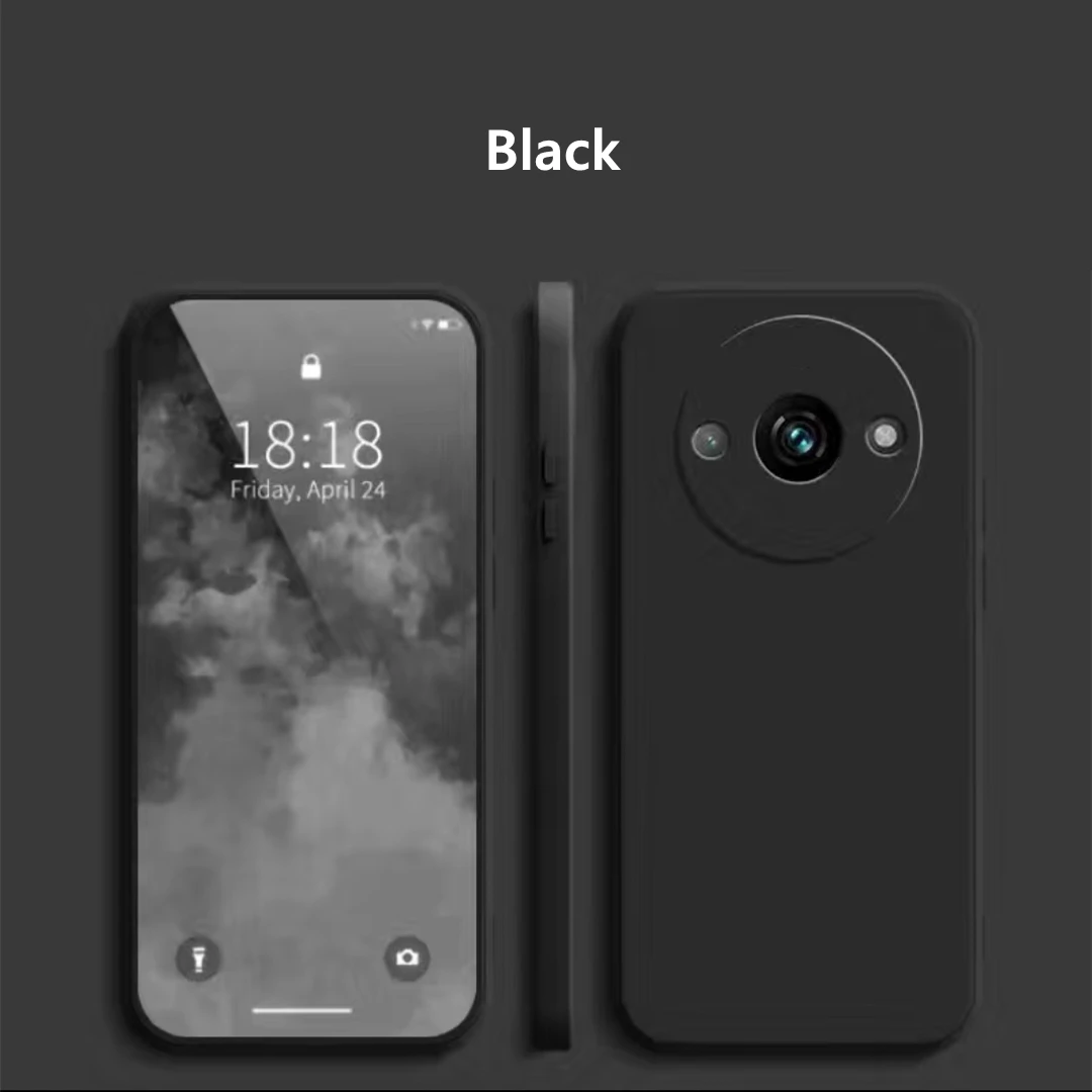 Para Redmi A3X Funda para Xiaomi Redmi A3X A3 Funda Coque suave Original Funda protectora de silicona líquida para teléfono Redmi A3X - imagen 2