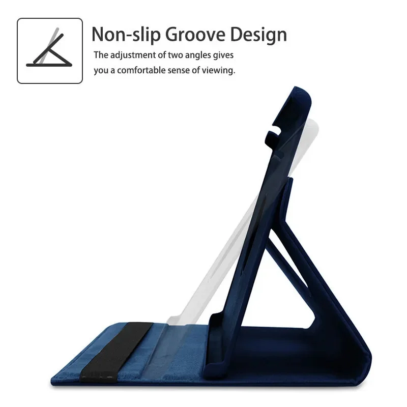 Funda para Lenovo Tab M11 P11 Pro 11,5 2nd 11,2 Plus M10 10,1 Plus 10,6 10,3 Xiaoxin pad 10,6 M9 M8 360 Funda con soporte giratorio - imagen 5