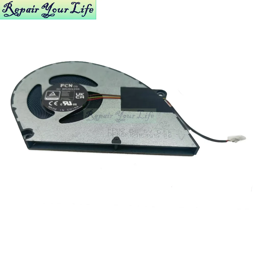 Ventilador de refrigeración de CPU para portátil Acer Aspire 5 A514-56M A515-48M A515-58M A517-58M ventiladores de radiador de procesador enfriador FPU2 DFS5K 121154919 - imagen 5