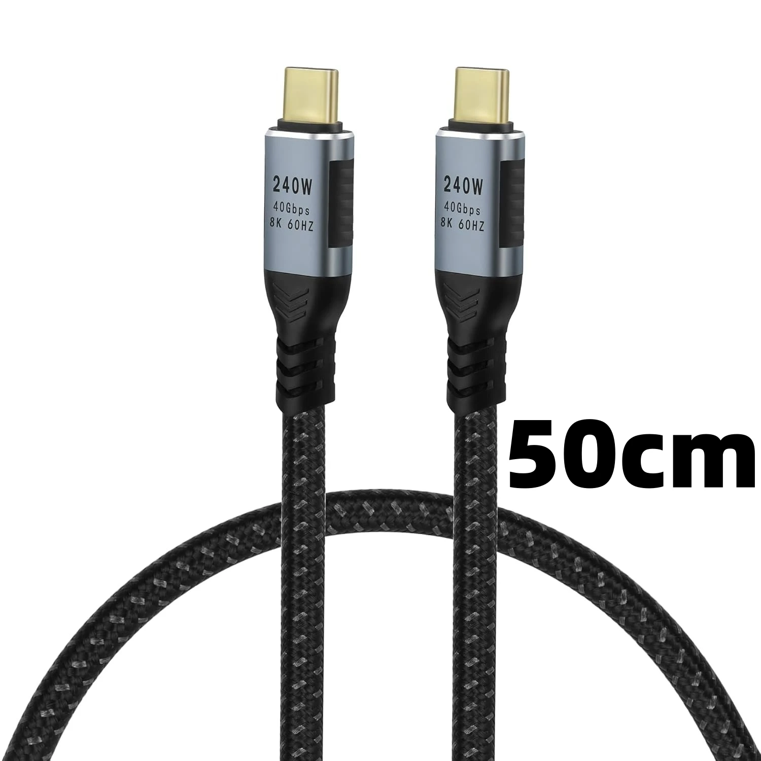 50cm Braided Cable