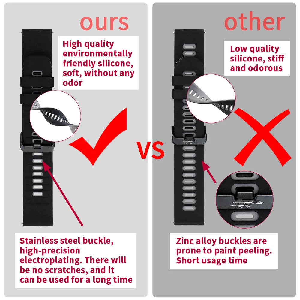 Correa deportiva suave para Redmi Watch 6 5 4, repuesto de silicona para Xiaomi Mi Band 9 Pro/Mi Band 8 Pro, accesorios de pulsera - imagen 4