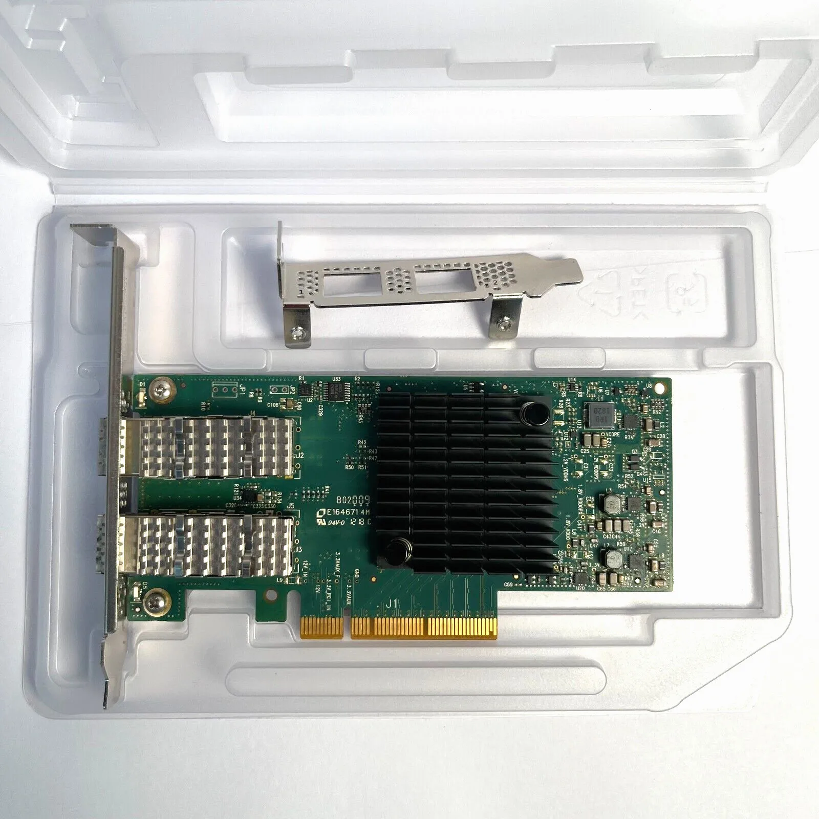CX4121A MCX4121A-ACAT Adaptador Ethernet PCIe Mellanox ConnectX-4 Lx 25GbE SFP28