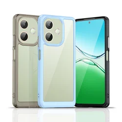 Funda TPU OPPO A5 Pro 5G – Carcasa Transparente Colorida