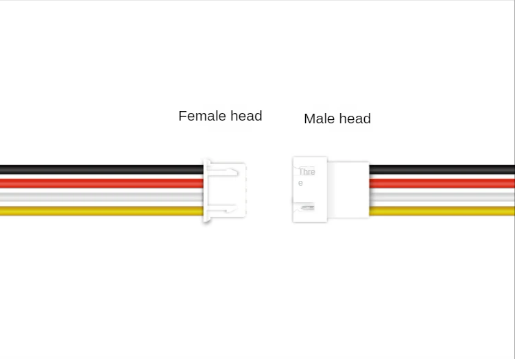 Cable de silicona 26AWG Xh2.54 30 núcleos Terminal de depósito doble único cable eléctrico 2P 3P 4P 5P 6P 7P 8P 9P 10P para electrónica - imagen 4