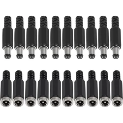 Conector DC Hembra 5,5 x 2,1mm Soldadura – Enchufe Alimentación Barra