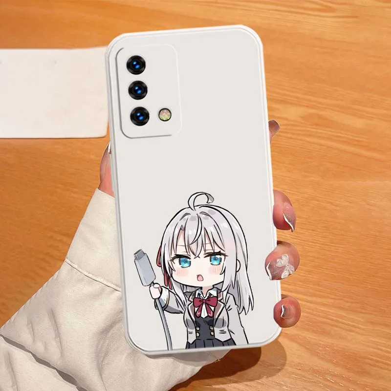 Lindo Alya Kujou Anime para OPPO Ace2 A98 A96 A95 A94 A92 A9 A80 A78 A77 A76 A74 A73 A72 A60 A6 Pro funda de teléfono - imagen 5
