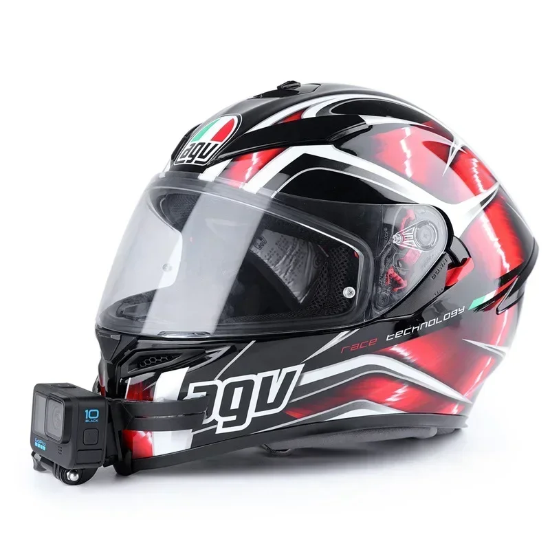 Soporte de barbilla para casco de motocicleta, juego de adaptadores de montaje fijo para DJI Osmo Action 3/4/5pro /Gopro, accesorios de Cámara de Acción - imagen 2